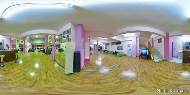 Εικονική περιήγηση 360º της σχολής χορού